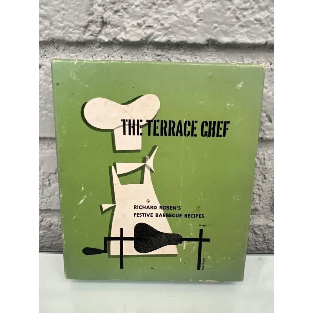 Vintage The Terrance chef Richard Rosen Festival Barbecue Recipes